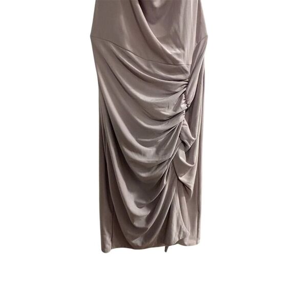 Pretty Little Thing Women's Lilac Draped Back Mini Dress Size 2 - Picture 8 of 12